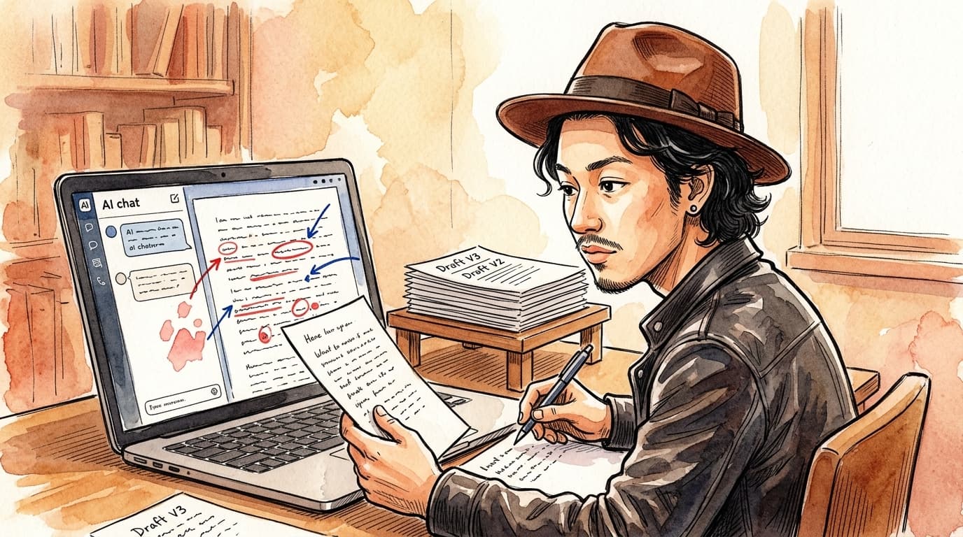 AIに「ダメ出し」してもらう使い方が、いちばん伸びた