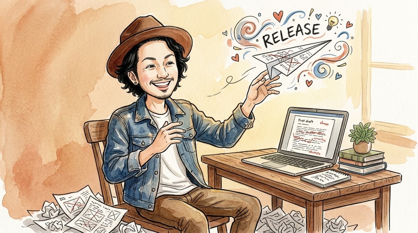 AIを使い始めてから、「完璧」を目指さなくなった