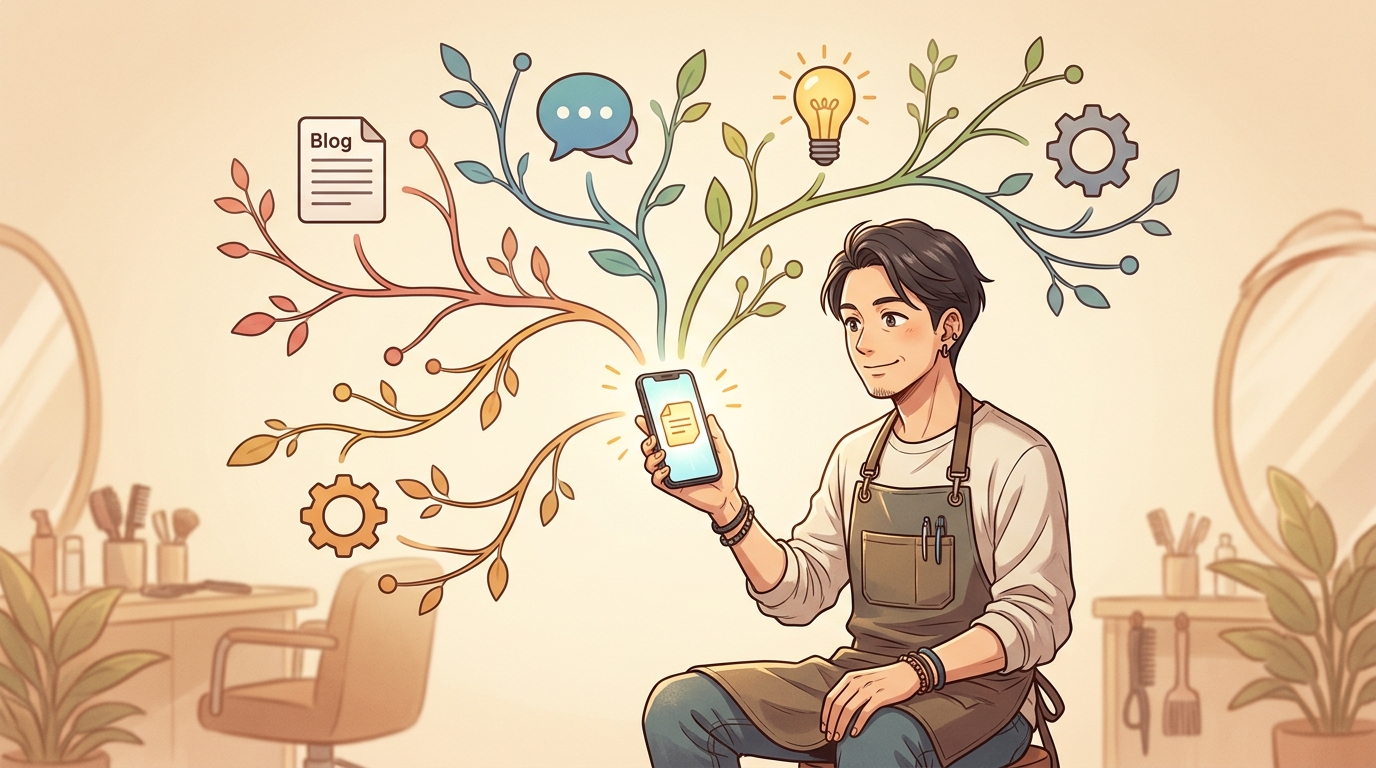 メモが考える素材に変わる