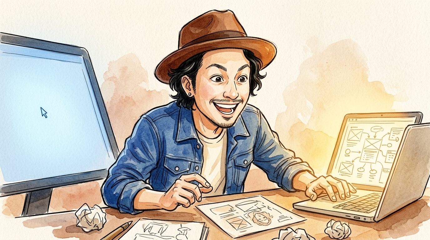 たたき台があることで行動のハードルが下がる