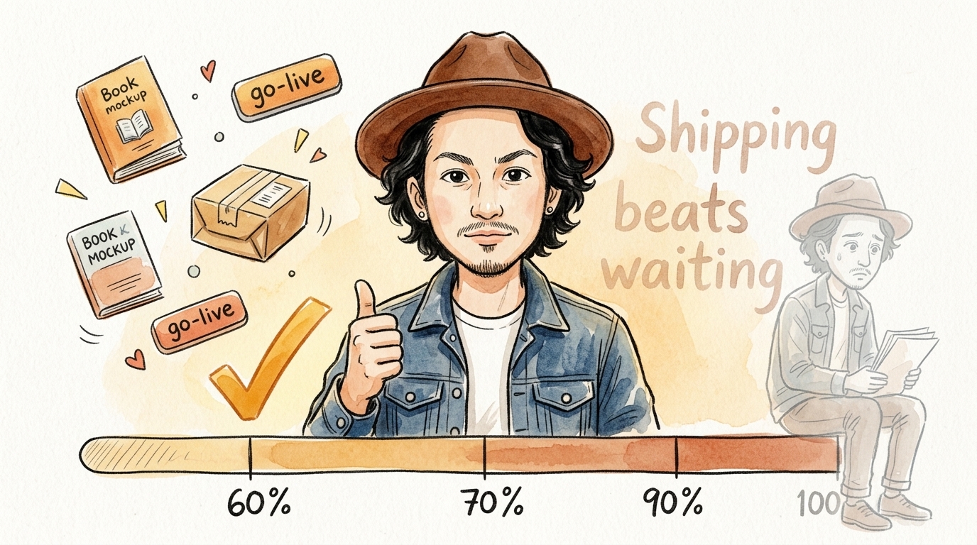 70点でまず出すことの価値