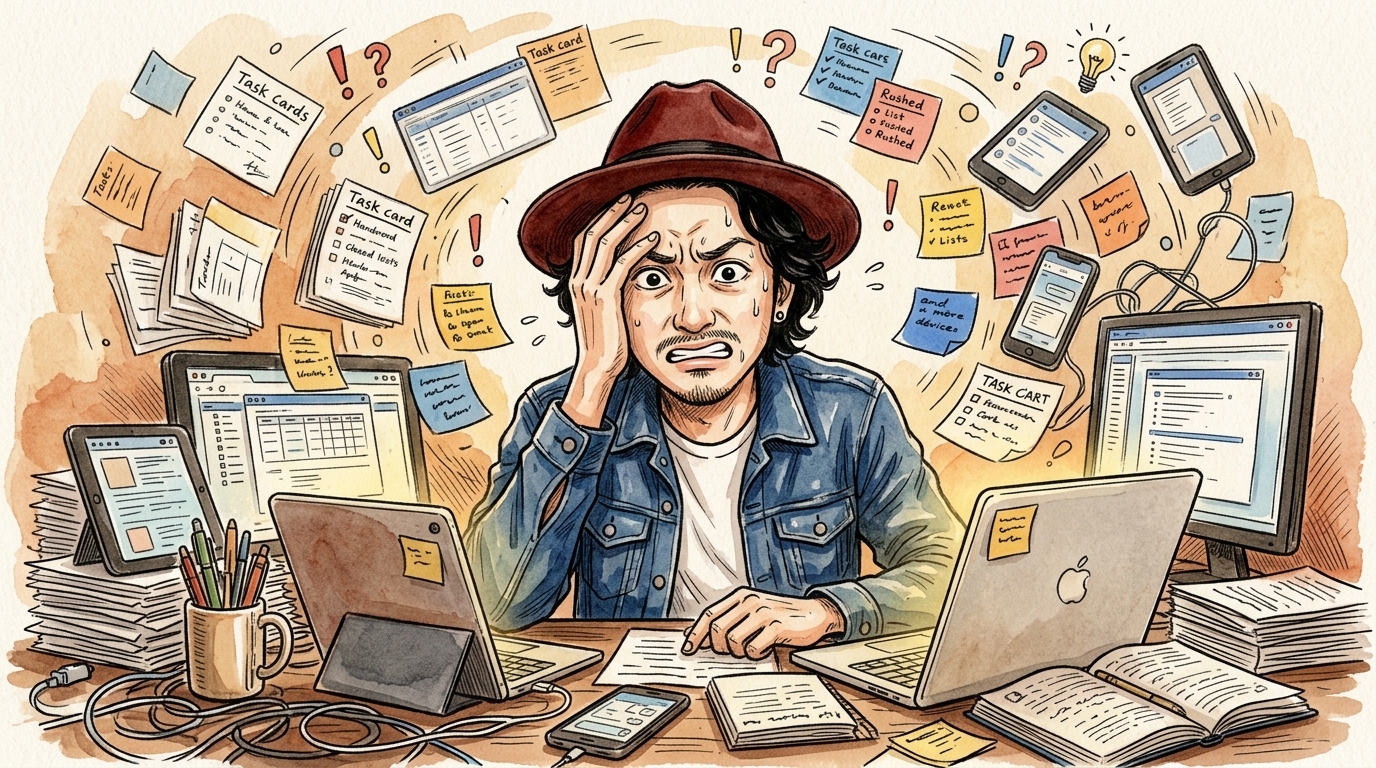 やめる判断に迷い続ける経営者の姿