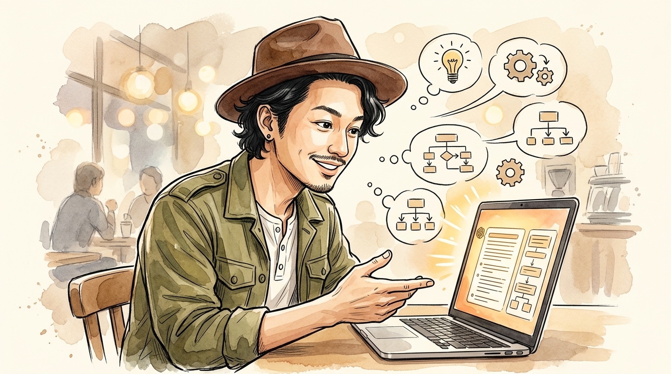 AIと対話するTAKU