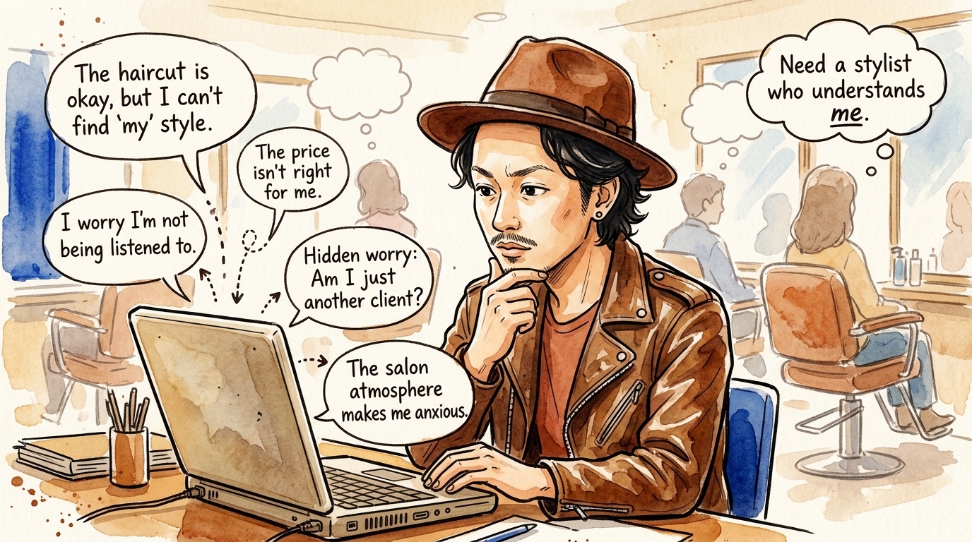 お客さんの本音に近い言葉が見えてくる