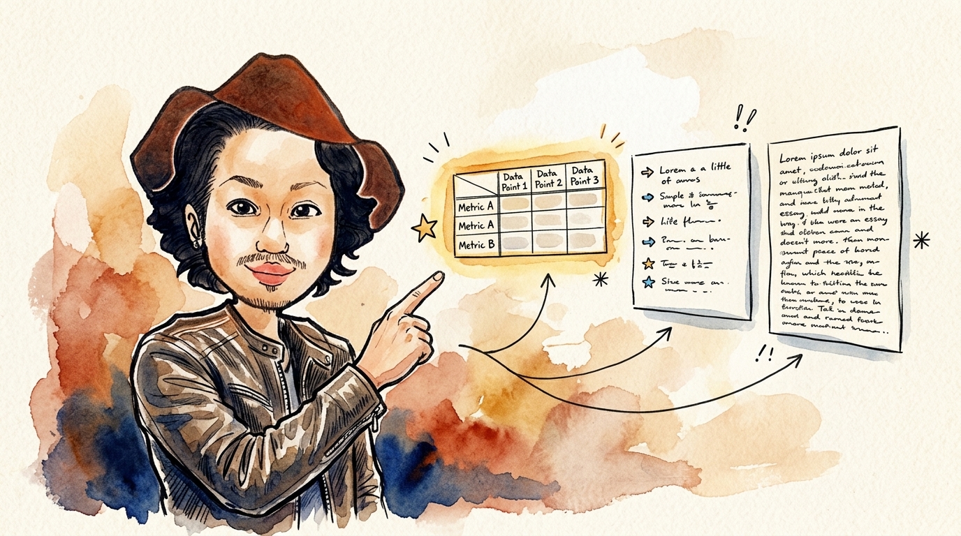 出力形式を指定するだけで、使いやすさが全然変わる