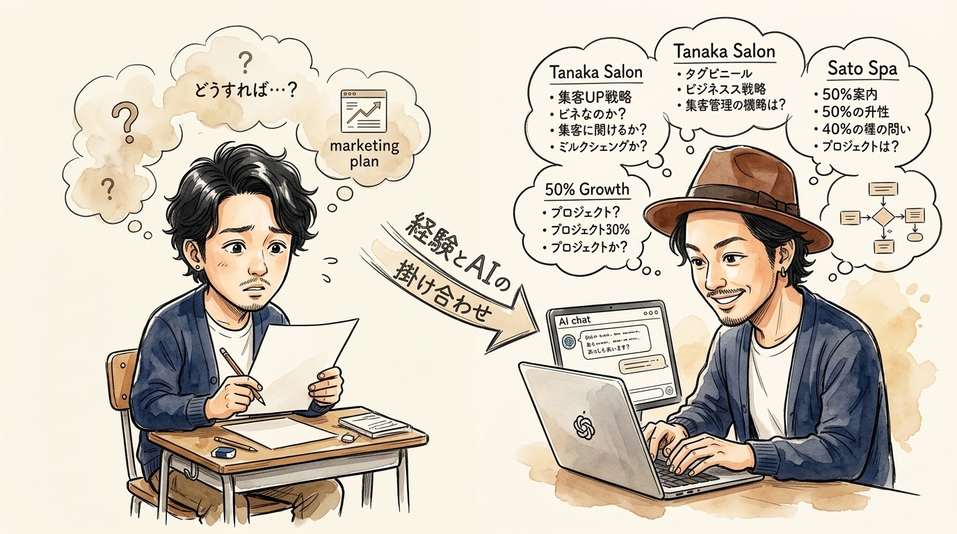 40代の経験があるからこそAIを活かせる