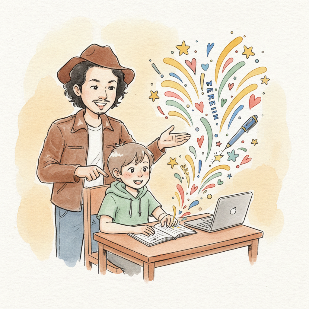 初心者が教材のパワーに驚く瞬間